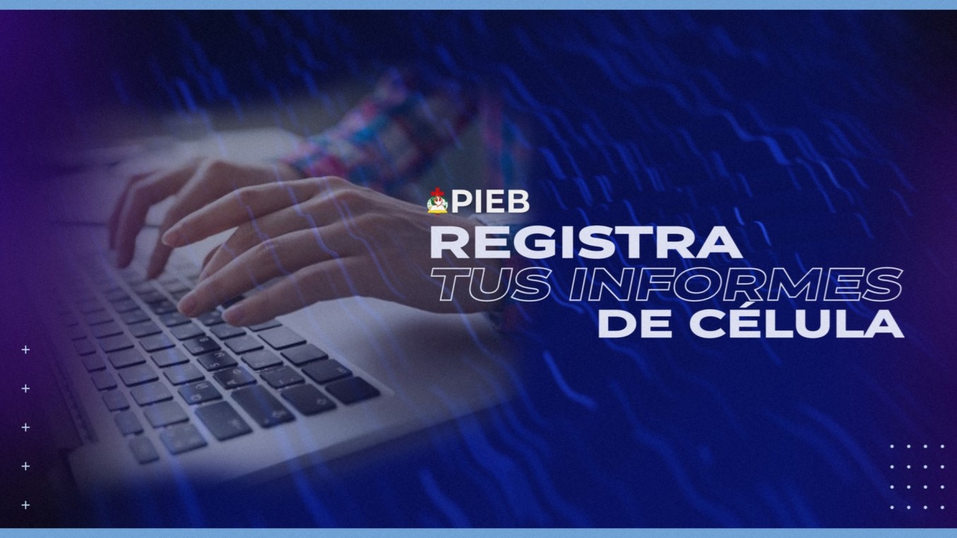 Registra tus informes de célula