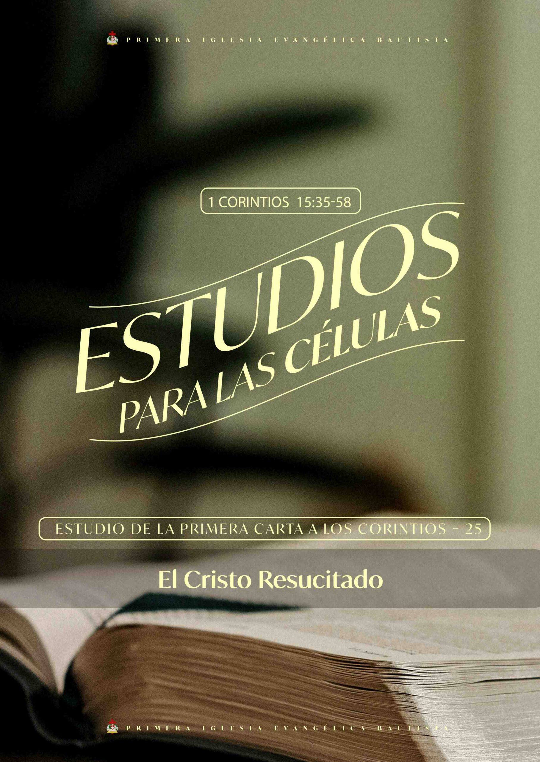 Estudio 25 Cap. 15:12-34