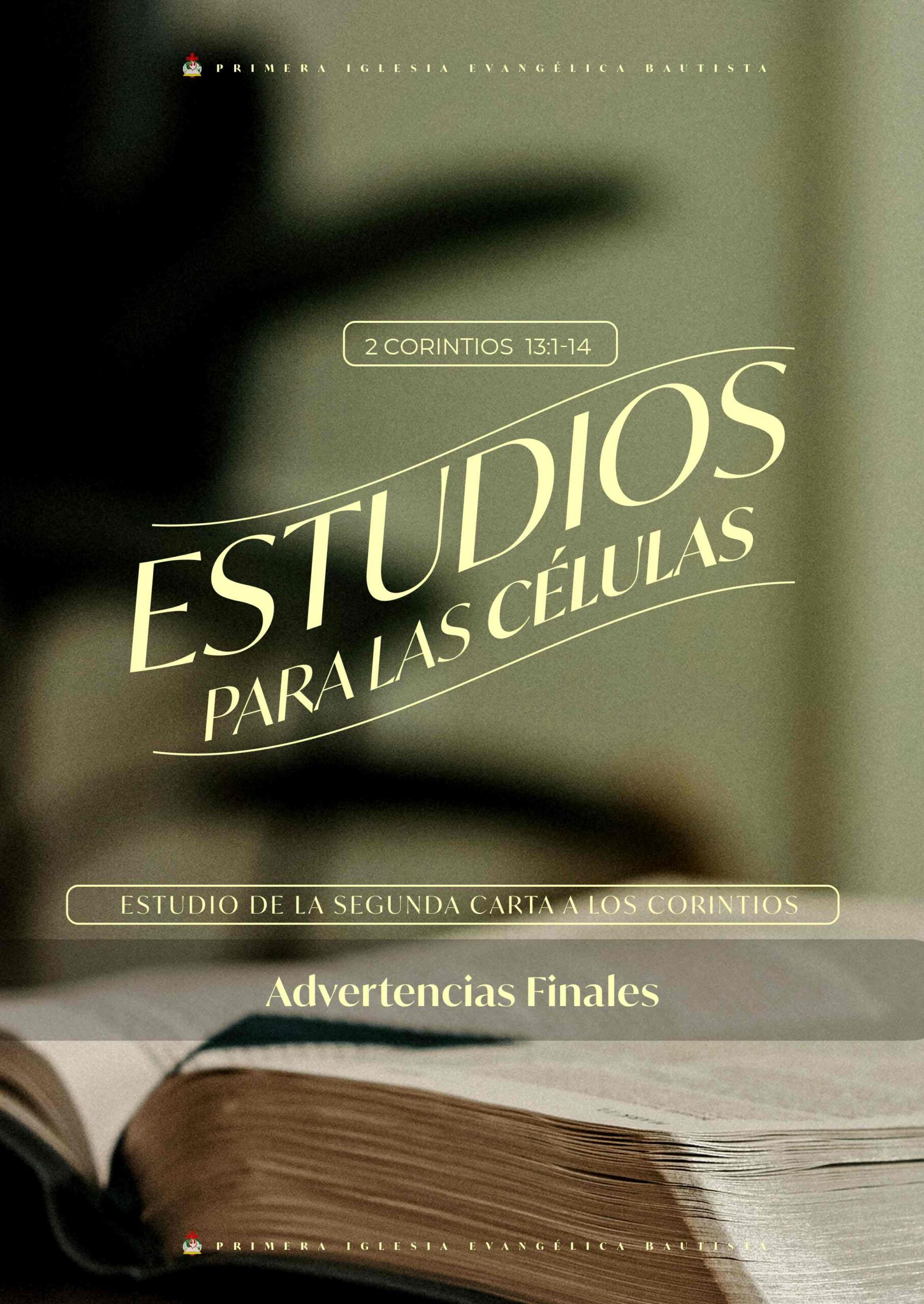 Estudio 37 Cap. 13:1-14